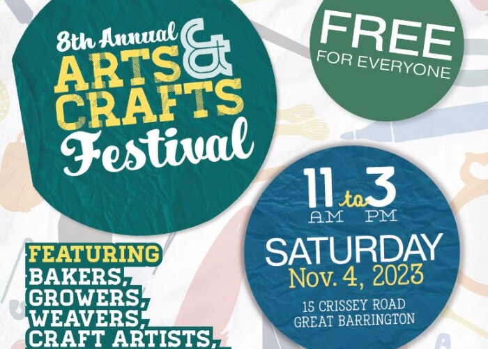 Berkshire South's 8th Annual ARTS & CRAFTS FESTIVAL Western Mass Arts