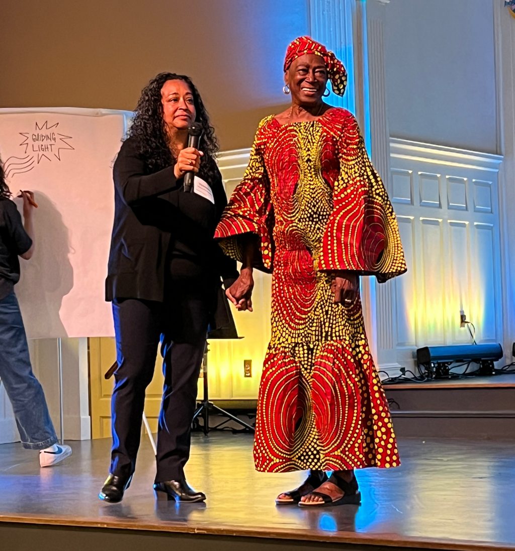 Vanessa Pabón-Hernandez (L) and Rosemary Tracy Woods